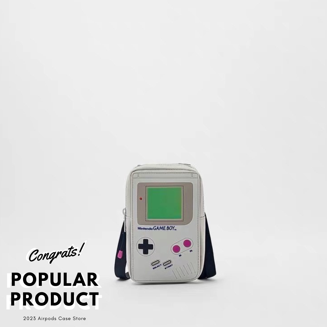 【Cute Bag】レトロ ゲームボーイ ゲーム機 ショルダーバッグ