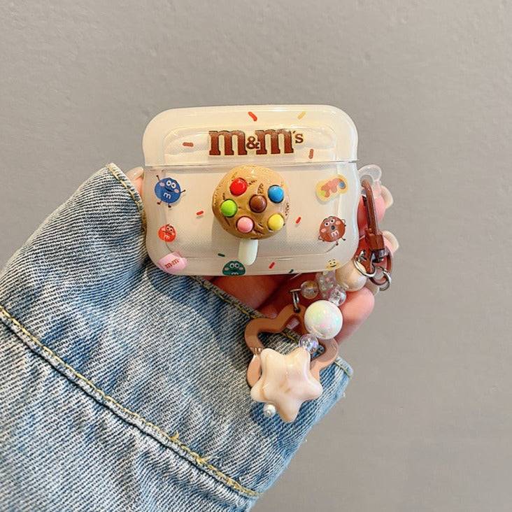 【AIRPODS CASE】可愛い M&M'S チョコレート  AirPods /AirPods Proケース