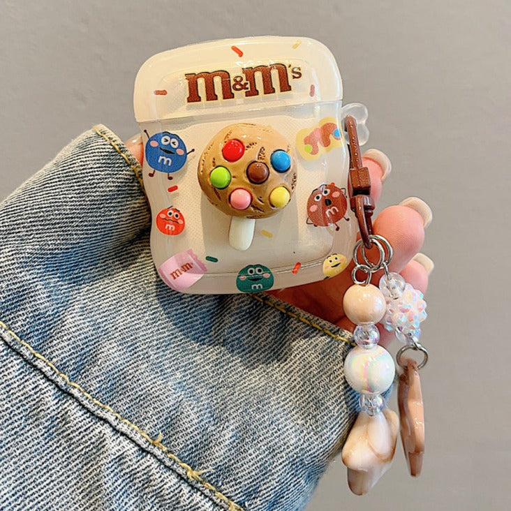 【AIRPODS CASE】可愛い M&M'S チョコレート  AirPods /AirPods Proケース