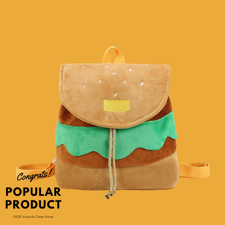 CUTE BAG】ハンバーガー リュックサック バックパック – AirpodsCaseStores