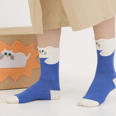 【SOCKS】ねこ 3足セット靴下 ソックス