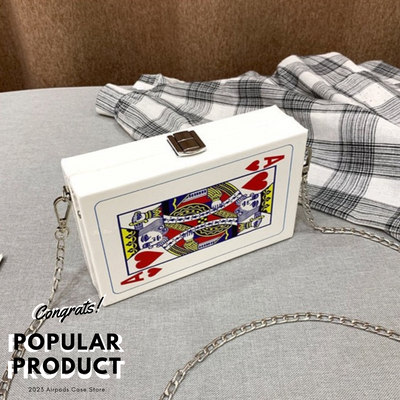 【Cute Bag】トランプ  チェーンストラップ ショルダーバッグ