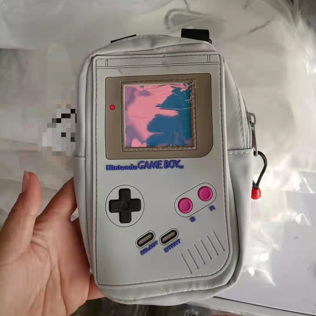 【Cute Bag】レトロ ゲームボーイ ゲーム機 ショルダーバッグ