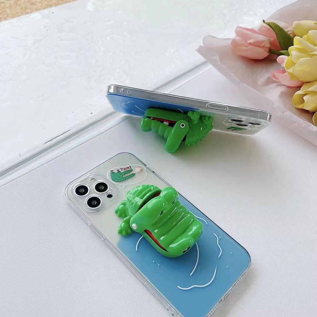 【IPHONE CASE】ワニワニパニック ワニの歯を押すゲーム iPhone ケース