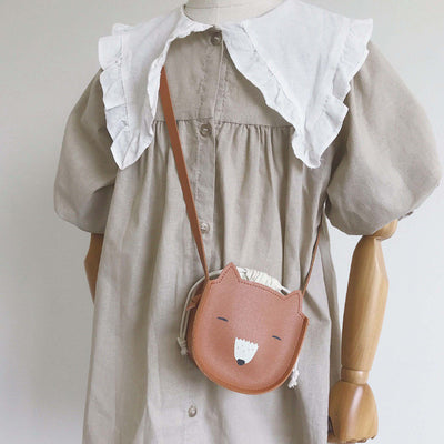 【Cute Bag】可愛い うさぎ キツネ 巾着バッグ ショルダーバッグ