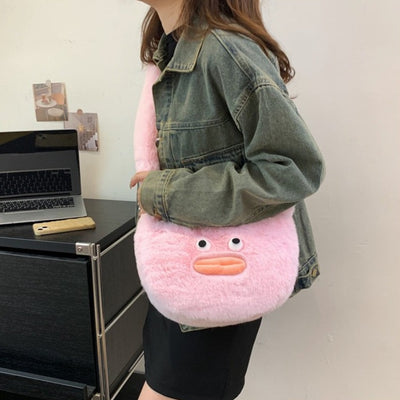 【Cute Bag】可愛い ソーセージの口 ハンドバッグ ショルダーバッグ