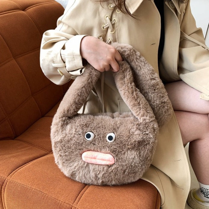 【Cute Bag】可愛い ソーセージの口 ハンドバッグ ショルダーバッグ