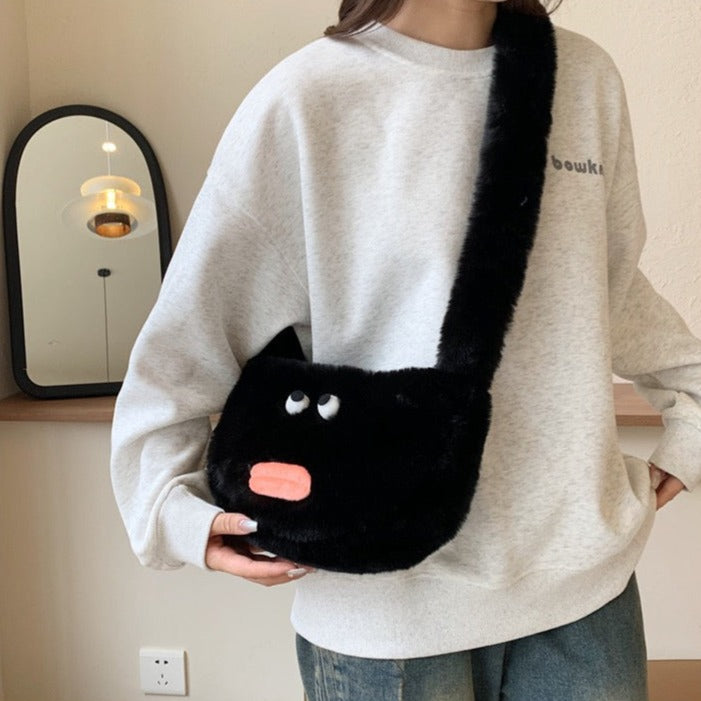 【Cute Bag】可愛い ソーセージの口 ハンドバッグ ショルダーバッグ