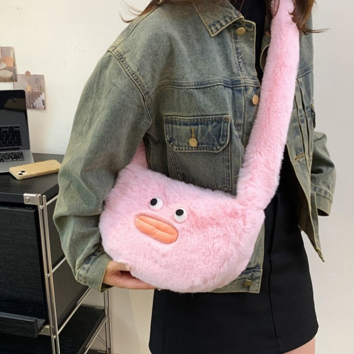 【Cute Bag】可愛い ソーセージの口 ハンドバッグ ショルダーバッグ