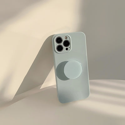 【iPhone Case】シンプル スマホスタンド 6色 iPhoneケース