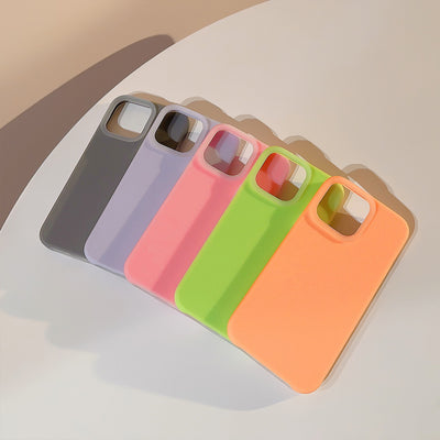 【iPhone Case】人気 可愛い カラーフル 5色 iPhoneケース