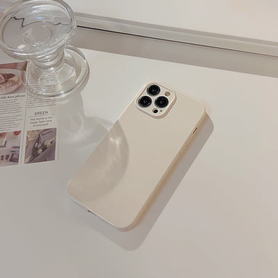 【iPhone Case】シンプル マカロンカラー 7色 iPhoneケース