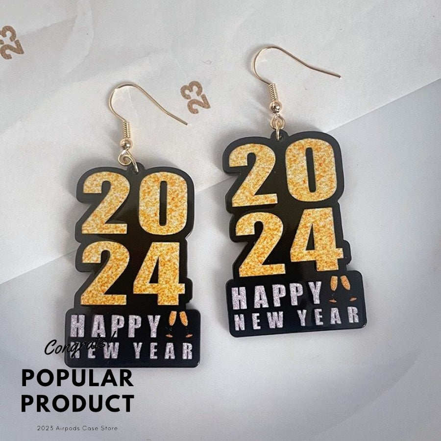 Earrings2024New Year D Accessories
