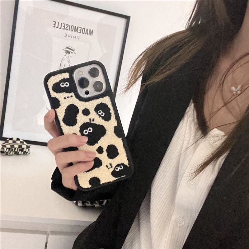 【iPhone Case】カワイイホルスタイン柄iPhoneケース