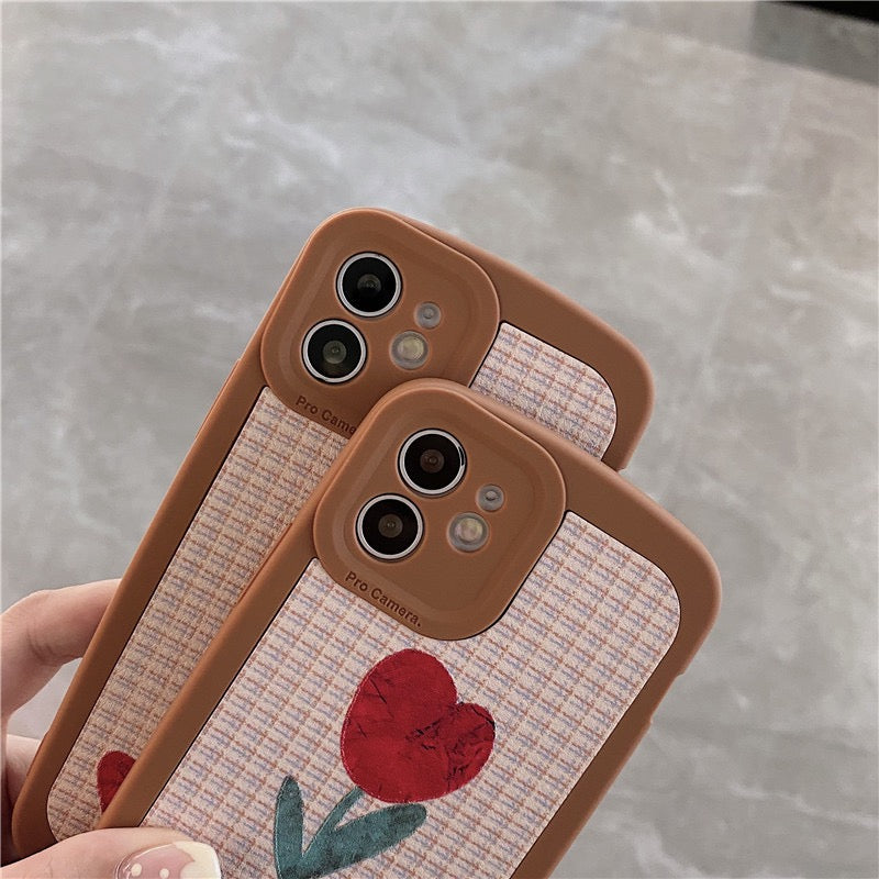 【iPhone Case】カワイイ花ちゃんiPhoneケース