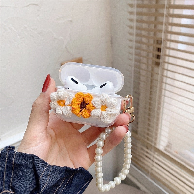 【Airpods Case】 カワイイフラワーAirpods / Airpods Pro ケース