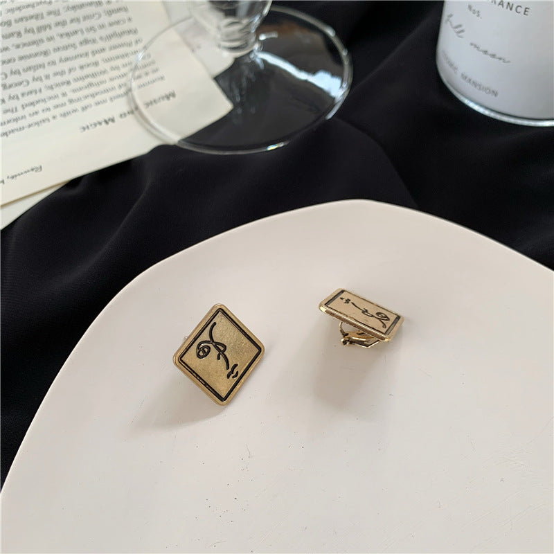 【Earrings】ヴィンテージポートレートピアス&イヤリング