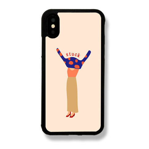 【iPhone Case】クリエティブオリジナルガールiPhoneケース