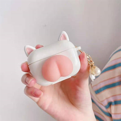 【Airpods Case】プニプニ桃 Airpods/ AirPods Proケース