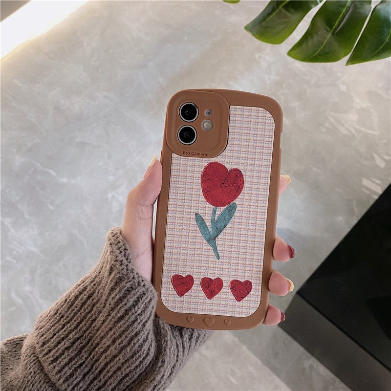 【iPhone Case】カワイイ花ちゃんiPhoneケース