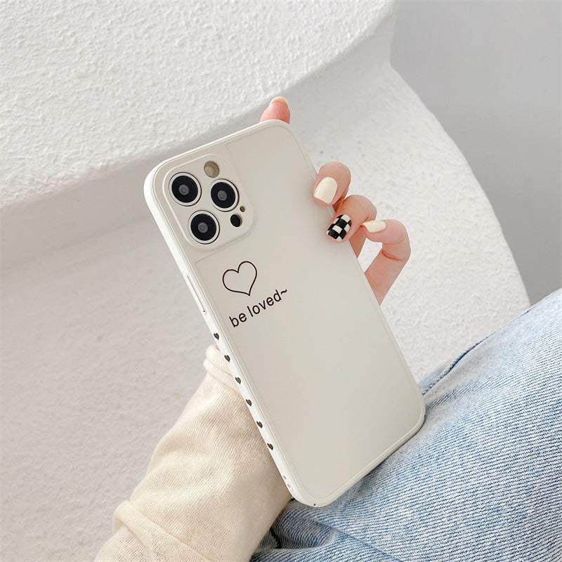 【iPhone Case】BE LOVEDシンプルiPhoneケース