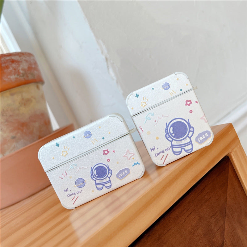 【Airpods Case】 かわいい宇宙飛行士Airpods/ AirpodsProケース