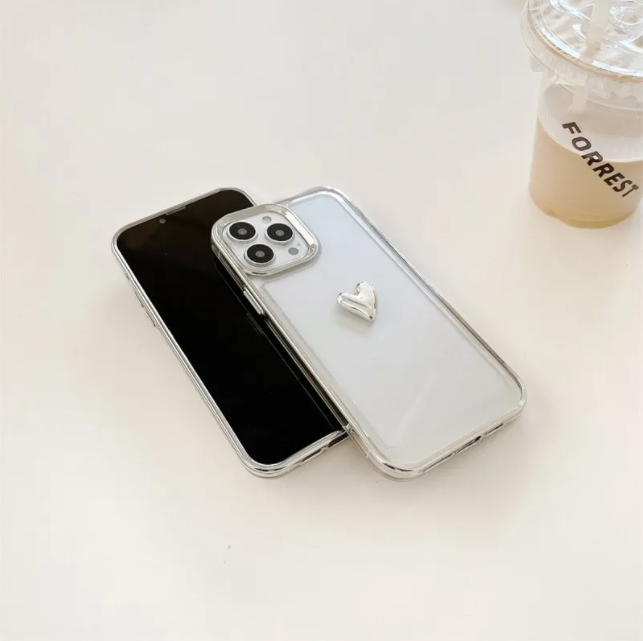 【iPhone Case】韓国人気ハート蝶ネクタイ iPhoneケース IPHONE 14