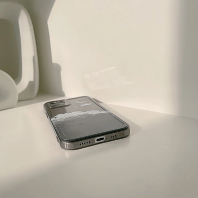【iPhone Case】人気 可愛い 夜 くも 透明 iPhoneケース IPHONE 14