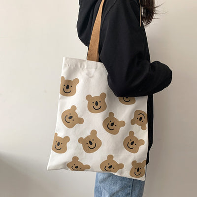 【Cute Bag】 カワイイクマちゃんトートバッグ