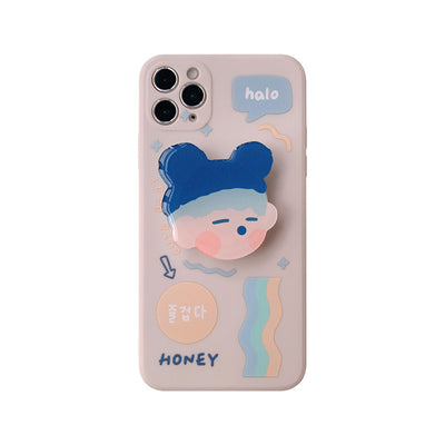 【iPhone Case】かわいい Honey iPhoneケース