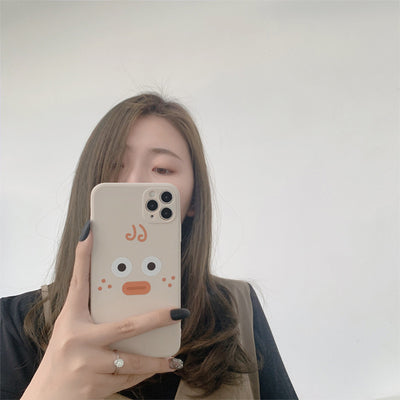 【iPhone Case】かわいいアヒルちゃんiPhoneケース
