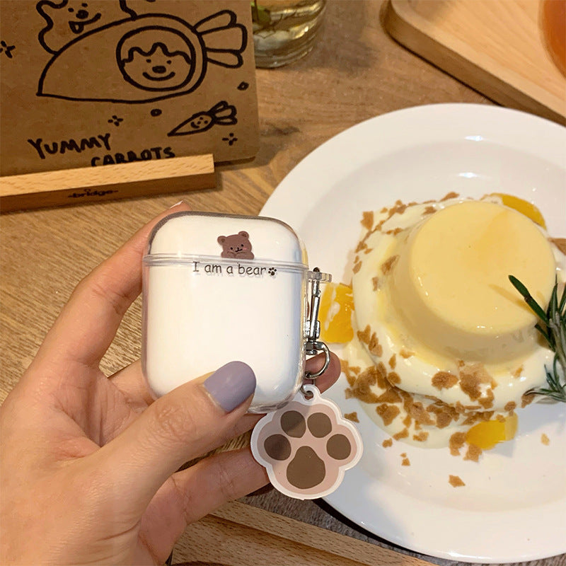 【Airpods Case】 韓国人気キャラクタークマちゃんAirPods Proケース