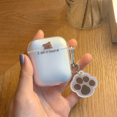 【Airpods Case】 韓国人気キャラクタークマちゃんAirPods Proケース