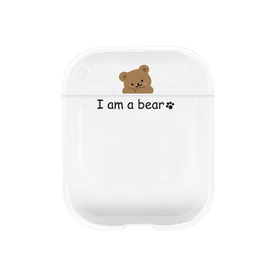 【Airpods Case】 韓国人気キャラクタークマちゃんAirPods Proケース