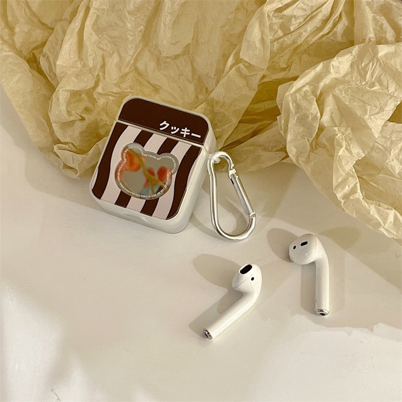 【Airpods Case】 カワイイクッキーベアーAirpods/ AirPods Pro/Airpods 第三世代ケース