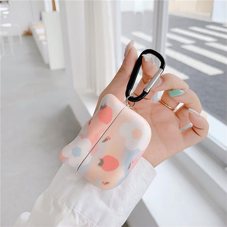 【Airpods Case】カワイイ ネコ型 フルーツAirpods Proケース