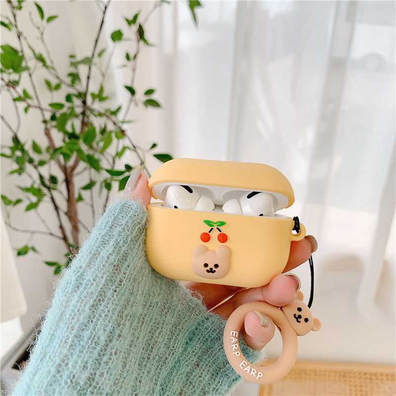 【Airpods Case】可愛いクマちゃんAirPods Proケース