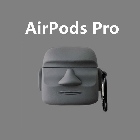 【Airpods Case】モアイ像 Airpods Proケース