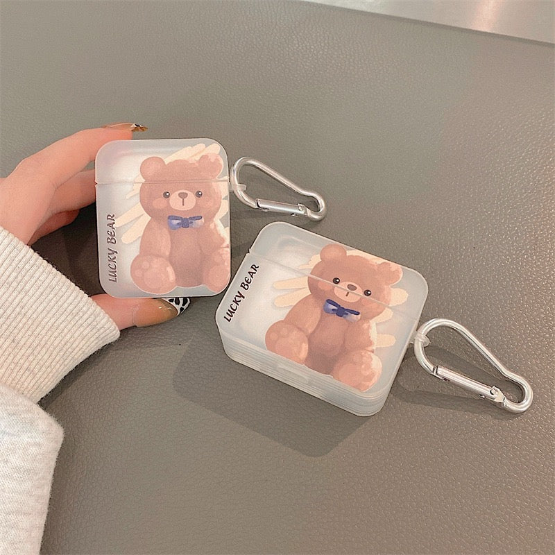 【Airpods Case】かわいい韓流ベア Airpods/ AirPods Pro/Airpods 第三世代ケース