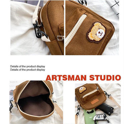 【Cute Bag】熊ちゃんミニバッグ(4カラー)