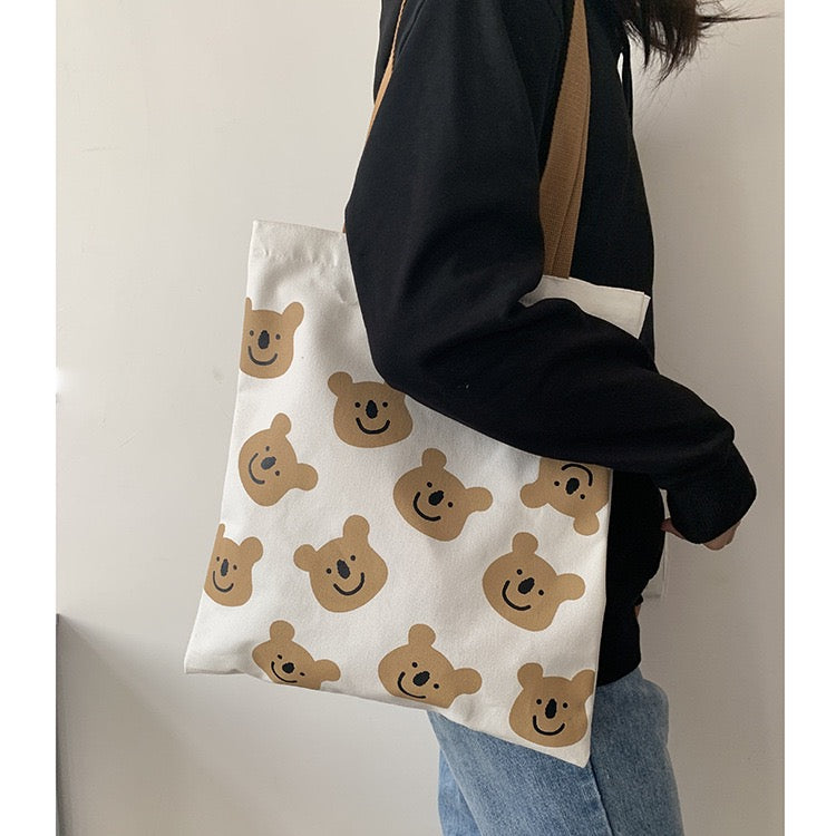 【Cute Bag】 カワイイクマちゃんトートバッグ