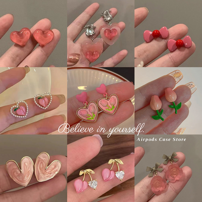 【Earrings】 レトロ レディース 可愛い人気 韓国 お洒落 シンプル ピアス&イヤリング