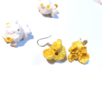 【Earrings】 ソルト&キャラメル ポップコーン ピアス