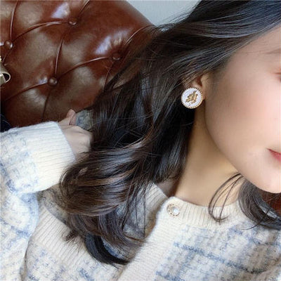 【Earrings】ヴィンテージモダンカメオ ピアス&イヤリング