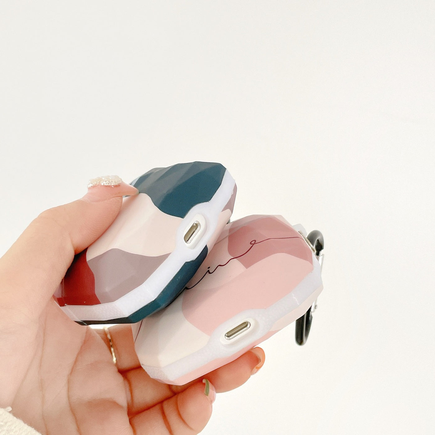 【Airpods Case】かわいい石柄Airpods/ AirPods Proケース