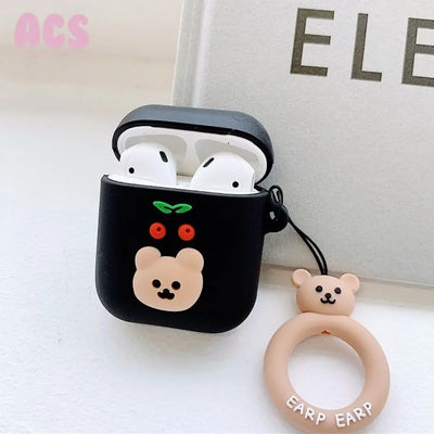 【Airpods Case】可愛いクマちゃんAirPods Proケース