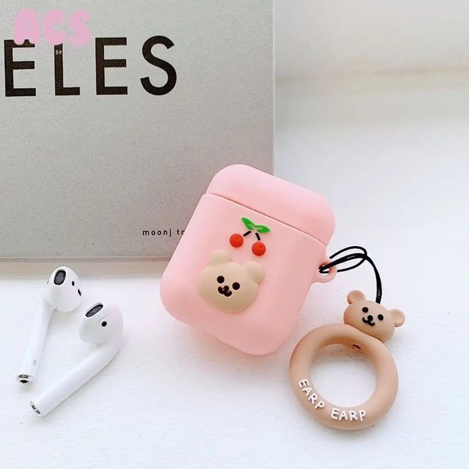 【Airpods Case】可愛いクマちゃんAirPods Proケース