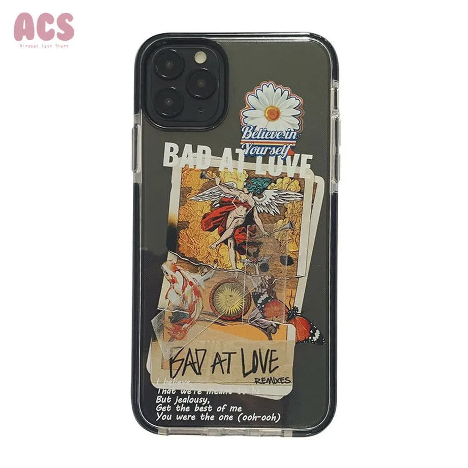 【iPhone Case】オシャレBAD AT LOVE iPhoneケース