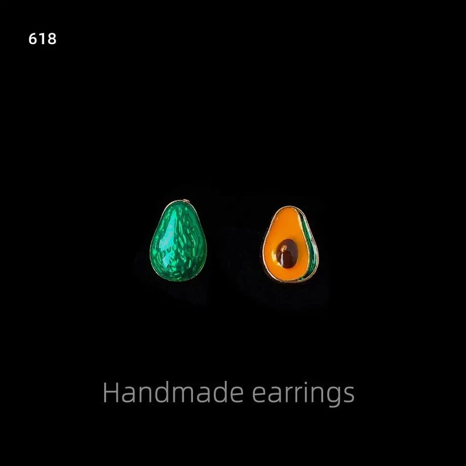 【Earrings】   アボカドピアス #618