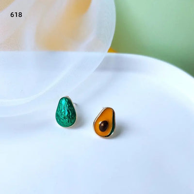 【Earrings】   アボカドピアス #618